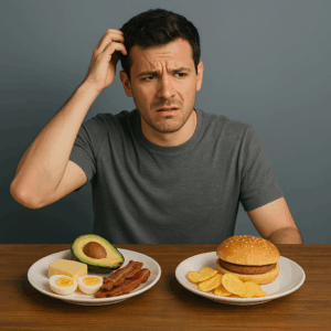 keto mistakes chart